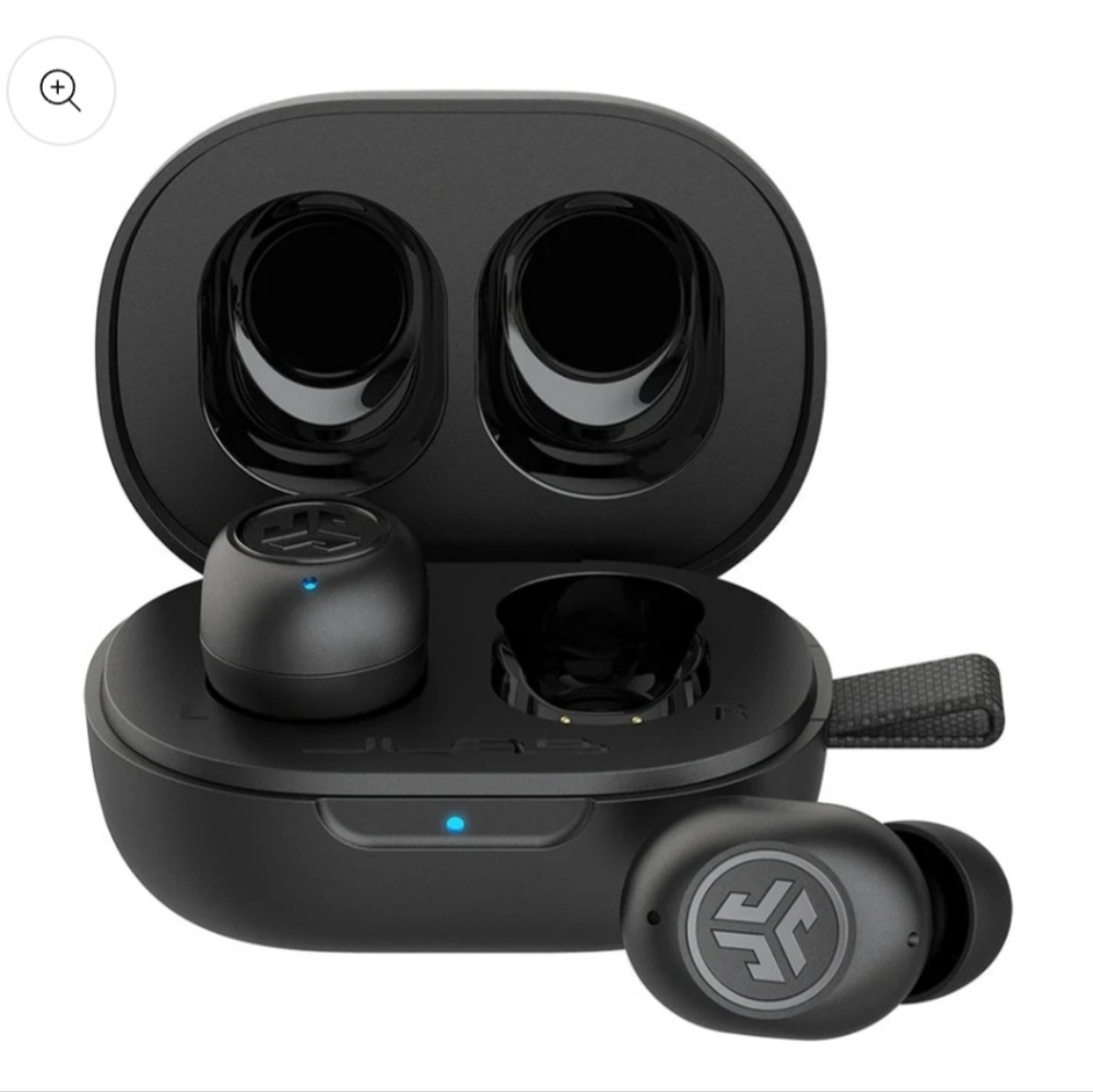 JLab True Mini Wireless Black Earbuds